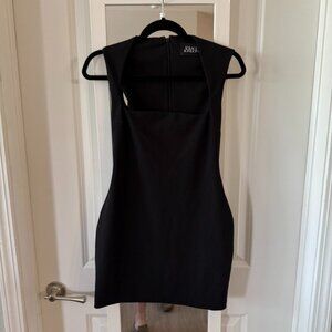 Solace London Black Mini Dress Size US 6 Color Black